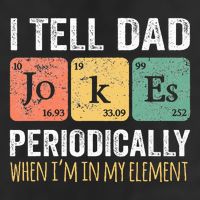 Dad Jokes Periodically Element Premium Pullover Hoodie