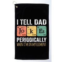 Dad Jokes Periodically Element Golf Towel