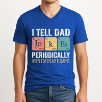 Dad Jokes Periodically Element V-Neck T-Shirt