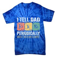 Dad Jokes Periodically Element Tie-Dye T-Shirt