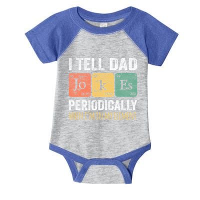 Dad Jokes Periodically Element Infant Baby Jersey Bodysuit