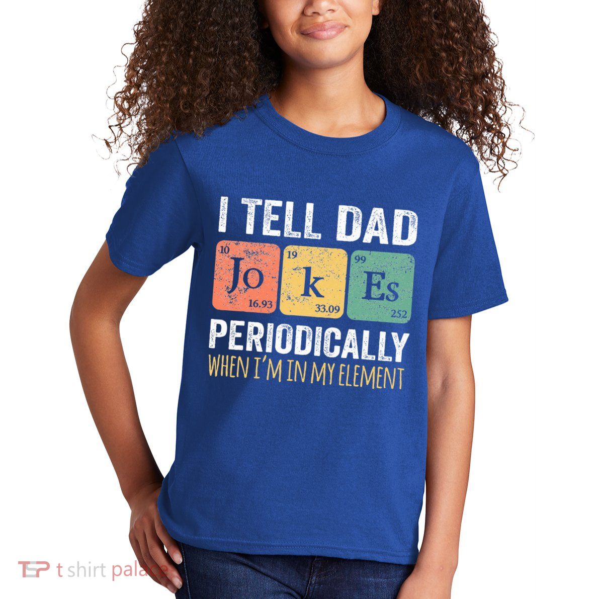 Dad Jokes Periodically Element Kids T-Shirt