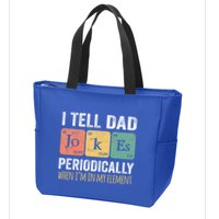 Dad Jokes Periodically Element Zip Tote Bag