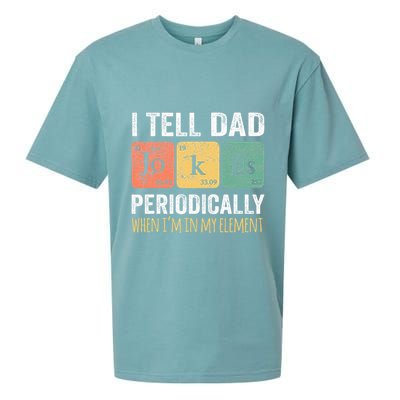 Dad Jokes Periodically Element Sueded Cloud Jersey T-Shirt