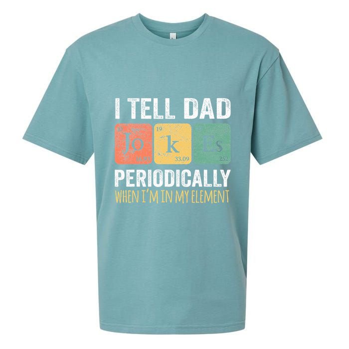 Dad Jokes Periodically Element Sueded Cloud Jersey T-Shirt