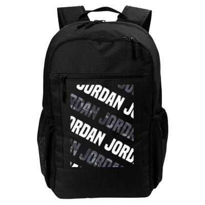 Diagonal Jordan Pattern Design Gift Grey Camouflage Print Daily Commute Backpack