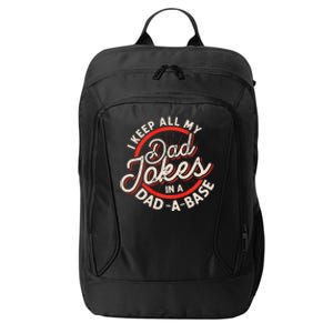 Dad Jokes Programmer Dad Nerdy Father Database Geeky City Backpack