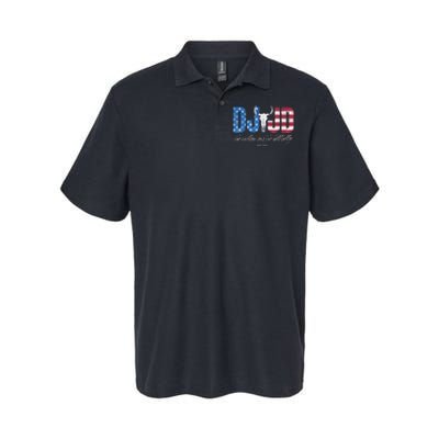 Dj Jd Ridin With The Outlaw And Hillbilly Trump 2024 Softstyle Adult Sport Polo