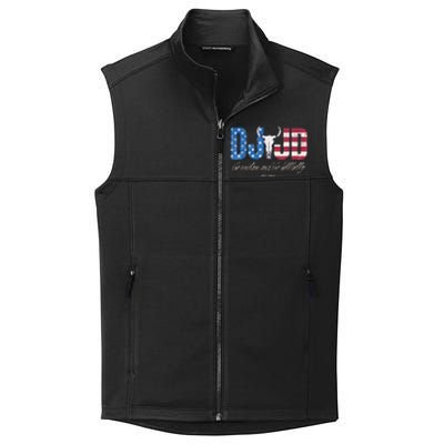 Dj Jd Ridin With The Outlaw And Hillbilly Trump 2024 Collective Smooth Fleece Vest