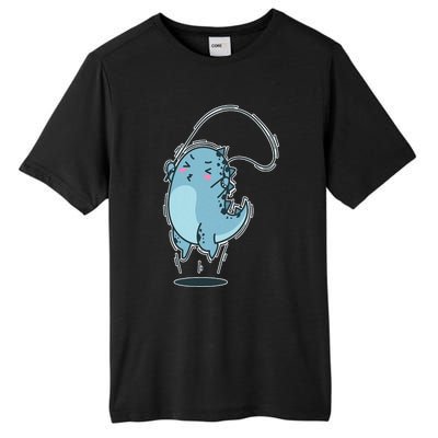 Dino Jumping Rope Tall Fusion ChromaSoft Performance T-Shirt