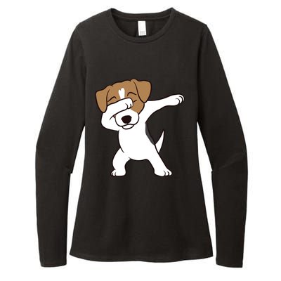 Dabbing Jack Russell Terrier Dog Dabbing Jack Russell Womens CVC Long Sleeve Shirt