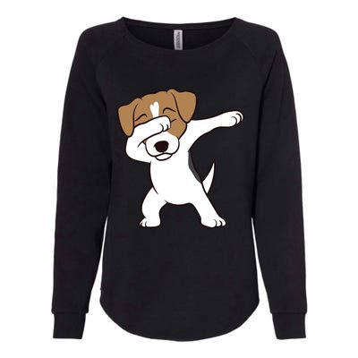 Dabbing Jack Russell Terrier Dog Dabbing Jack Russell Womens California Wash Sweatshirt