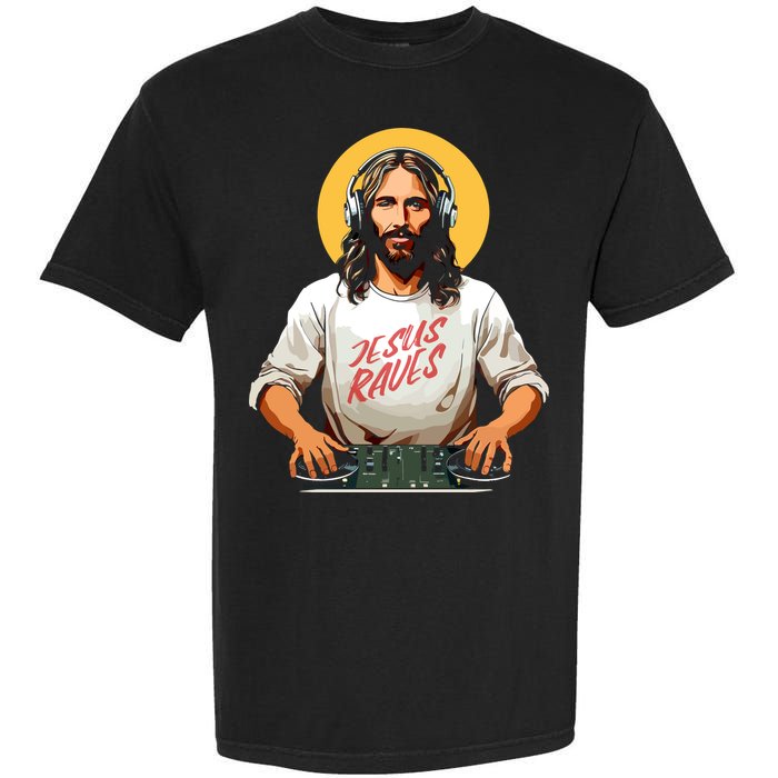 Dj Jesus Raves Garment-Dyed Heavyweight T-Shirt
