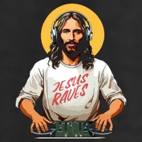 Dj Jesus Raves Garment-Dyed Heavyweight T-Shirt