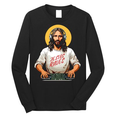 Dj Jesus Raves Long Sleeve Shirt