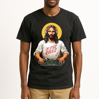 Dj Jesus Raves Tall T-Shirt