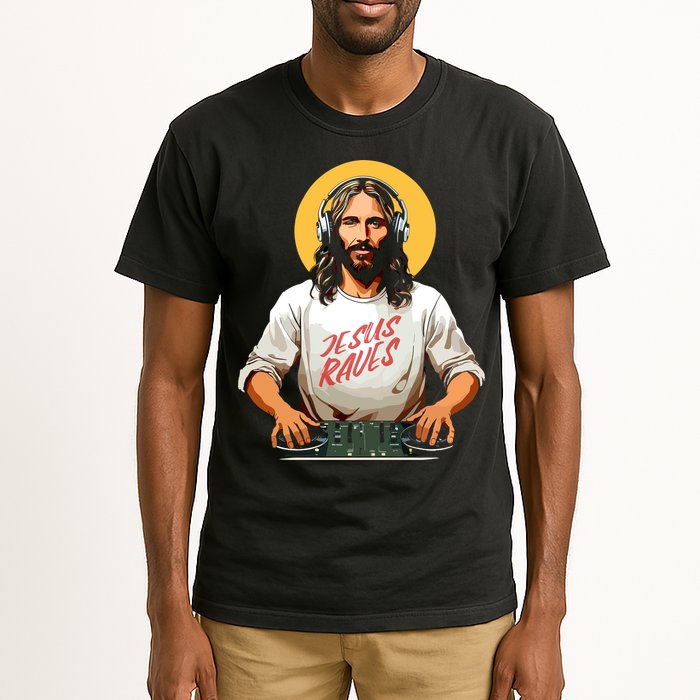 Dj Jesus Raves Tall T-Shirt