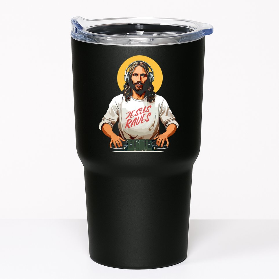 Dj Jesus Raves Tumbler