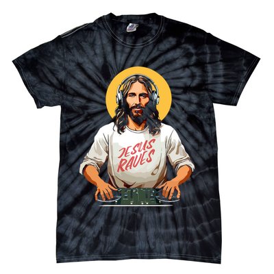 Dj Jesus Raves Tie-Dye T-Shirt