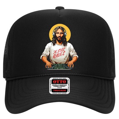 Dj Jesus Raves Trucker Hat