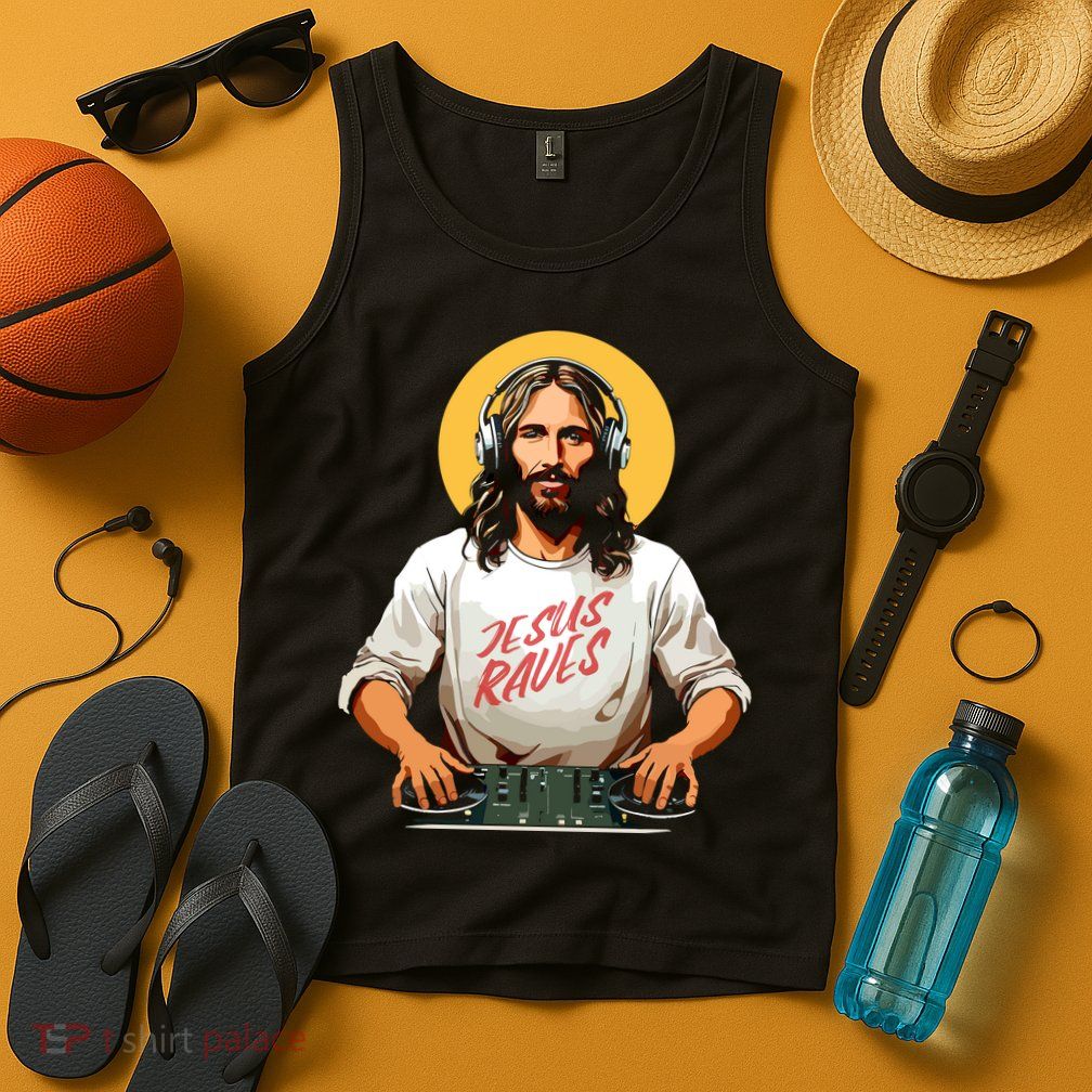 Dj Jesus Raves Tank Top
