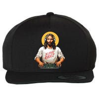 Dj Jesus Raves Wool Snapback Cap