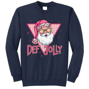 Def Jolly Santa Claus Merry Christmas Xmas Pajamas Holiday Sweatshirt