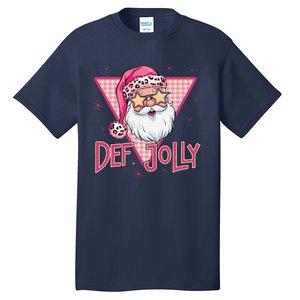 Def Jolly Santa Claus Merry Christmas Xmas Pajamas Holiday Tall T-Shirt