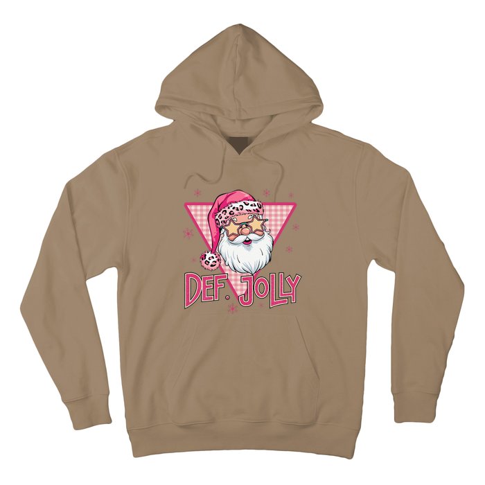 Def Jolly Santa Claus Merry Christmas Xmas Pajamas Holiday Hoodie