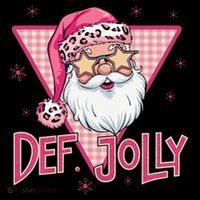 Def Jolly Santa Claus Merry Christmas Xmas Pajamas Holiday Impact Tech Backpack