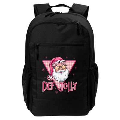 Def Jolly Santa Claus Merry Christmas Xmas Pajamas Holiday Backpack