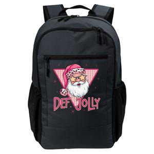 Def Jolly Santa Claus Merry Christmas Xmas Pajamas Holiday Daily Commute Backpack