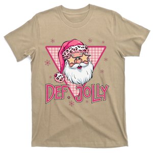 Def Jolly Santa Claus Merry Christmas Xmas Pajamas Holiday T-Shirt