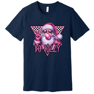 Def Jolly Santa Claus Merry Christmas Xmas Pajamas Holiday Premium T-Shirt