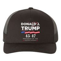 Donald J. Trump 45 47 President Inauguration Day 2025 Yupoong Adult 5-Panel Trucker Hat