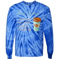 Dear Jesus Thank You For Pumpkin Spice Everything Christian Gift Tie-Dye Long Sleeve Shirt