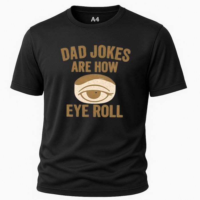 Dad Jokes: The Ultimate Eye Roll Gift for Fathers Day Cooling Performance Crew T-Shirt
