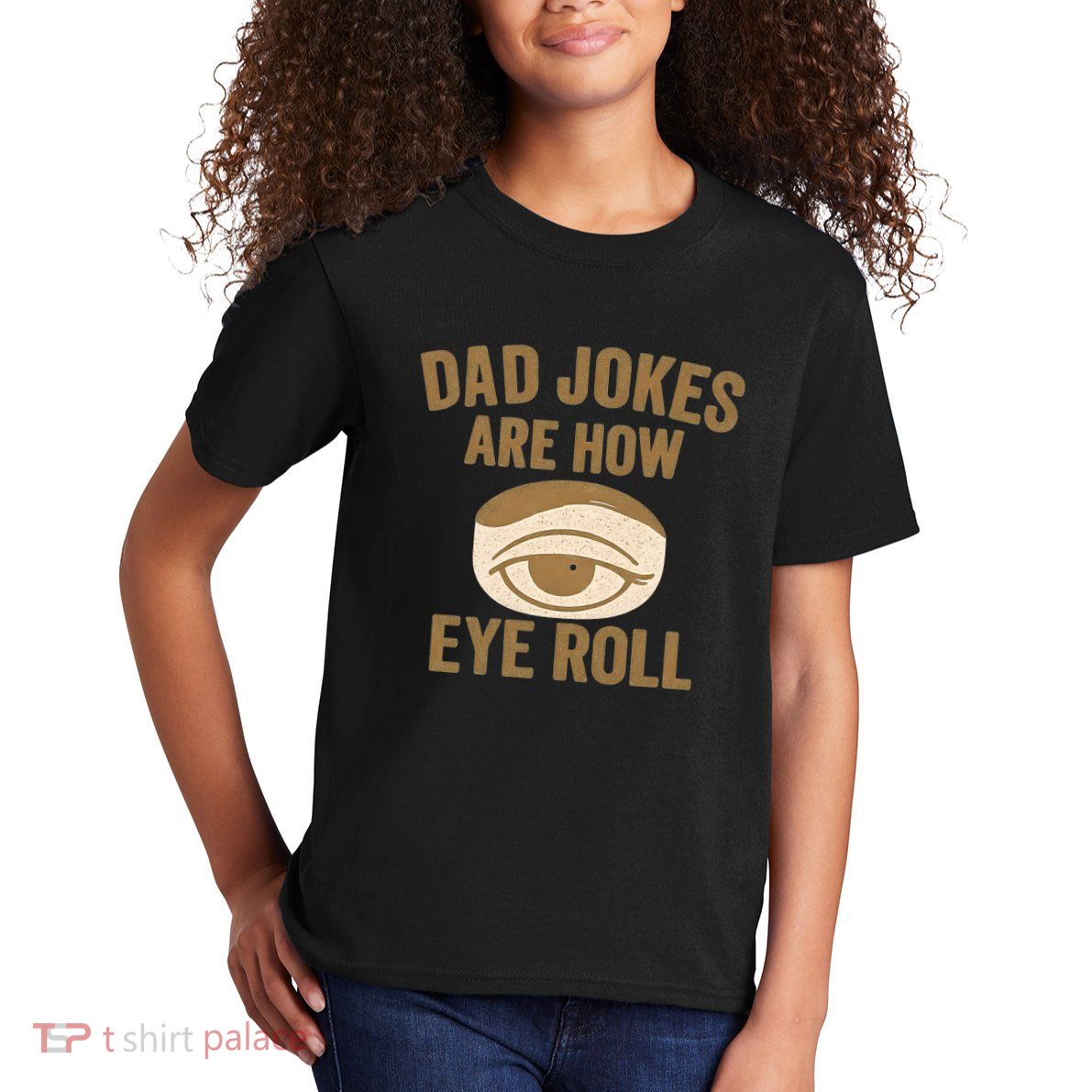 Dad Jokes: The Ultimate Eye Roll Gift for Fathers Day Kids T-Shirt