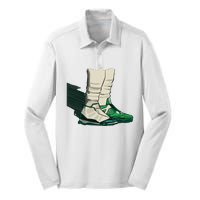 Dhwani Jalen Twoshoes Hurts Silk Touch Performance Long Sleeve Polo