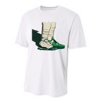 Dhwani Jalen Twoshoes Hurts Performance Sprint T-Shirt