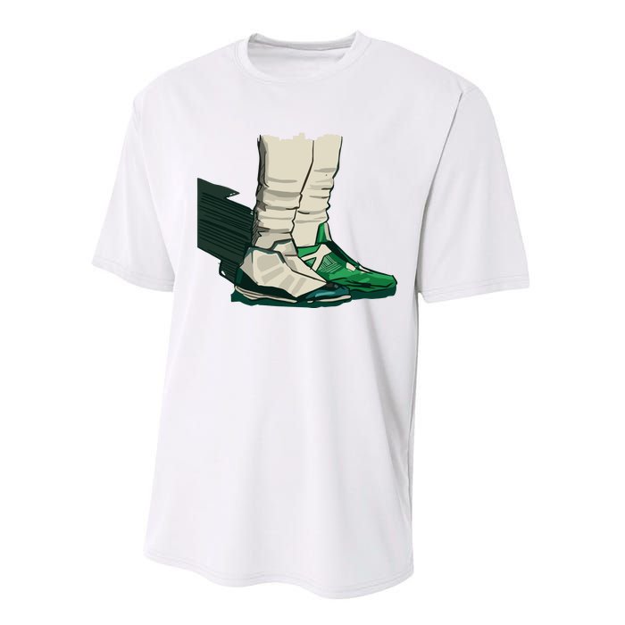 Dhwani Jalen Twoshoes Hurts Performance Sprint T-Shirt