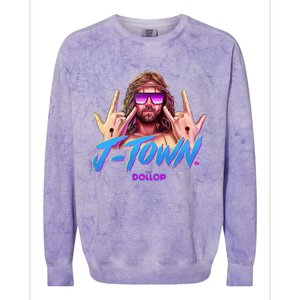 Dollop J Town Colorblast Crewneck Sweatshirt