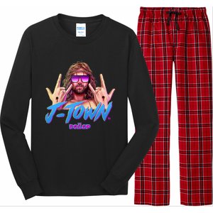 Dollop J Town Long Sleeve Pajama Set