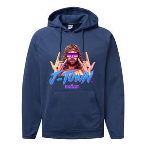 Dollop J Town Performance Fleece Hoodie