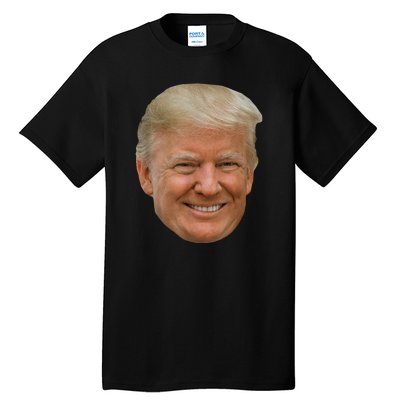 Donald J Trump The President's Face On A Meme Tall T-Shirt