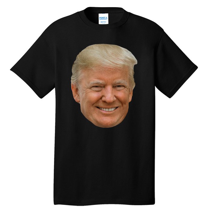 Donald J Trump The President's Face On A Meme Tall T-Shirt