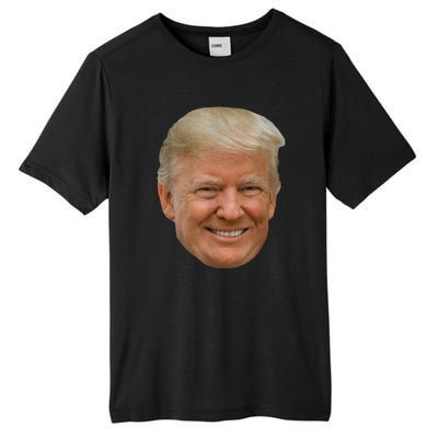 Donald J Trump The President's Face On A Meme Tall Fusion ChromaSoft Performance T-Shirt