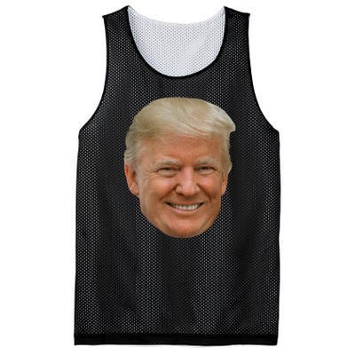 Donald J Trump The President's Face On A Meme Mesh Reversible Basketball Jersey Tank