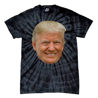 Donald J Trump The President's Face On A Meme Tie-Dye T-Shirt