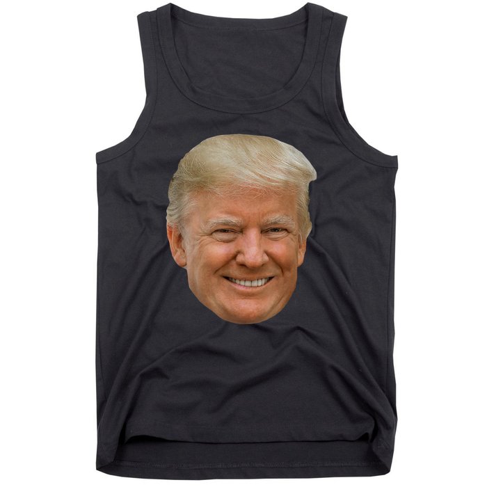 Donald J Trump The President's Face On A Meme Tank Top